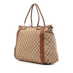 GG Canvas Bella Satchel