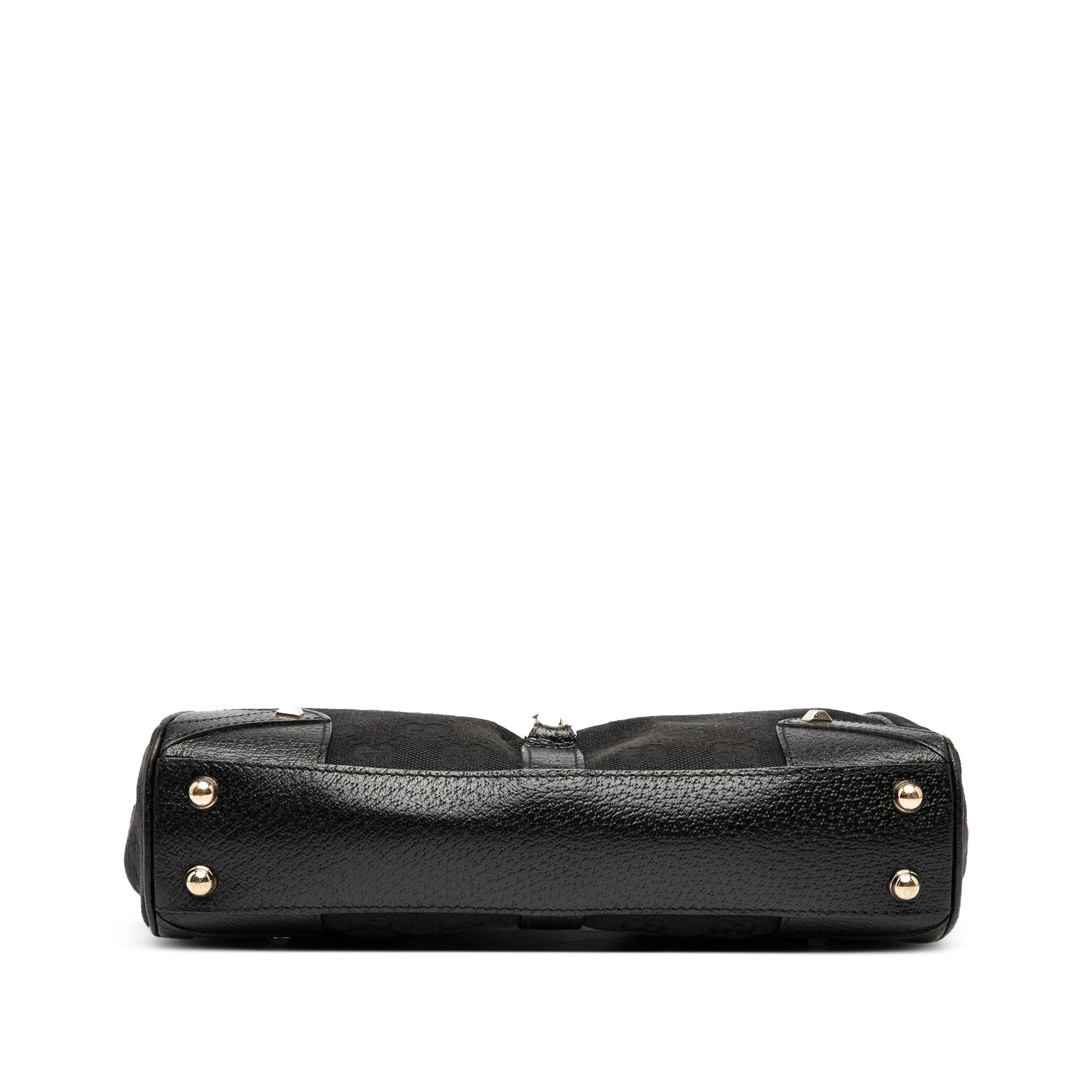 GG Canvas Nailhead Jackie Bardot Shoulder Bag