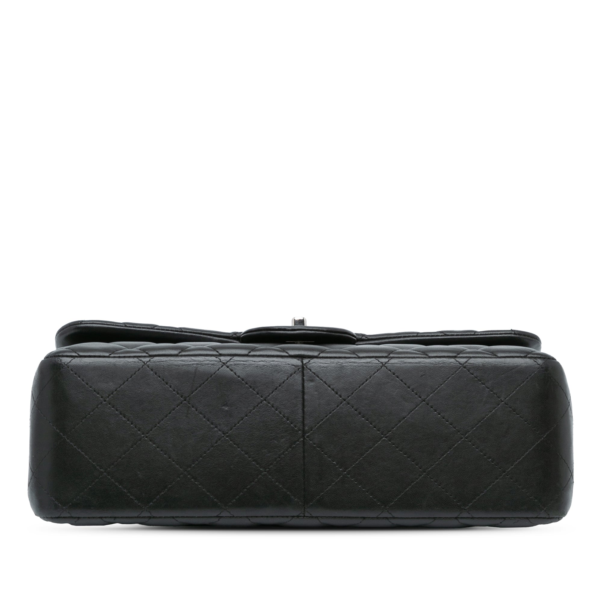Jumbo Classic Lambskin Double Flap