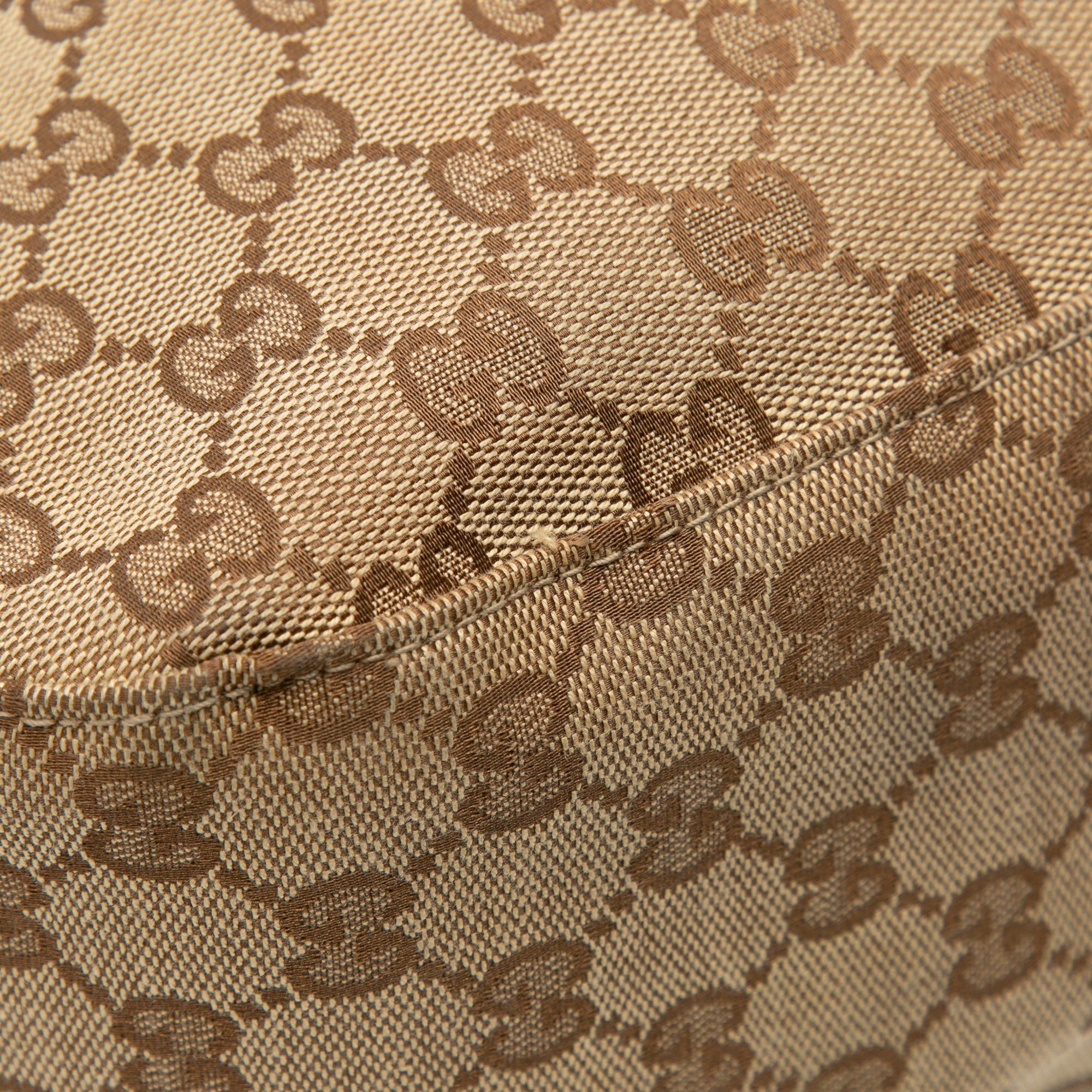Large GG Canvas Icon Bit Satchel