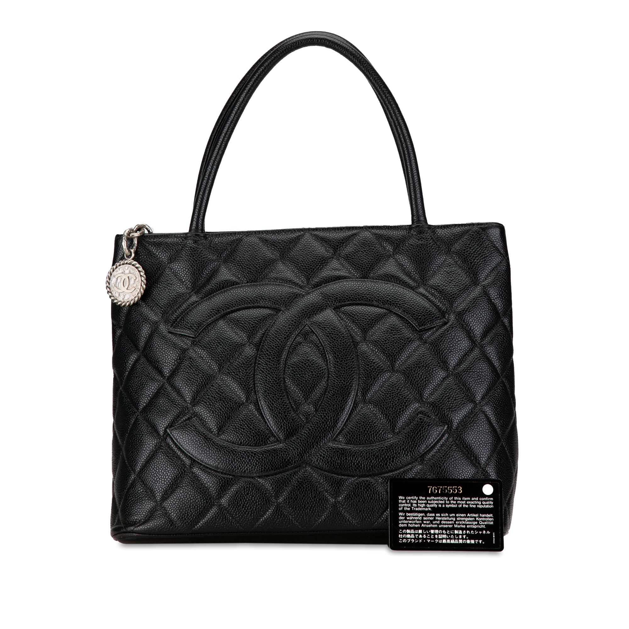 Caviar Medallion Tote_9