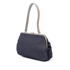 Denim Frame Shoulder Bag