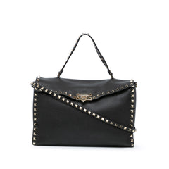 Rockstud Top Handle Satchel