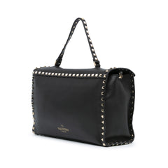 Rockstud Top Handle Satchel