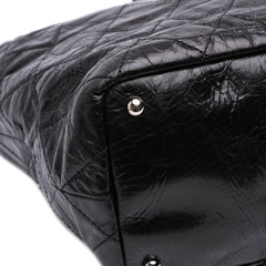 CC Quilted Glazed Calfskin Portobello Tote