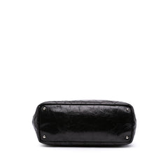 CC Quilted Glazed Calfskin Portobello Tote