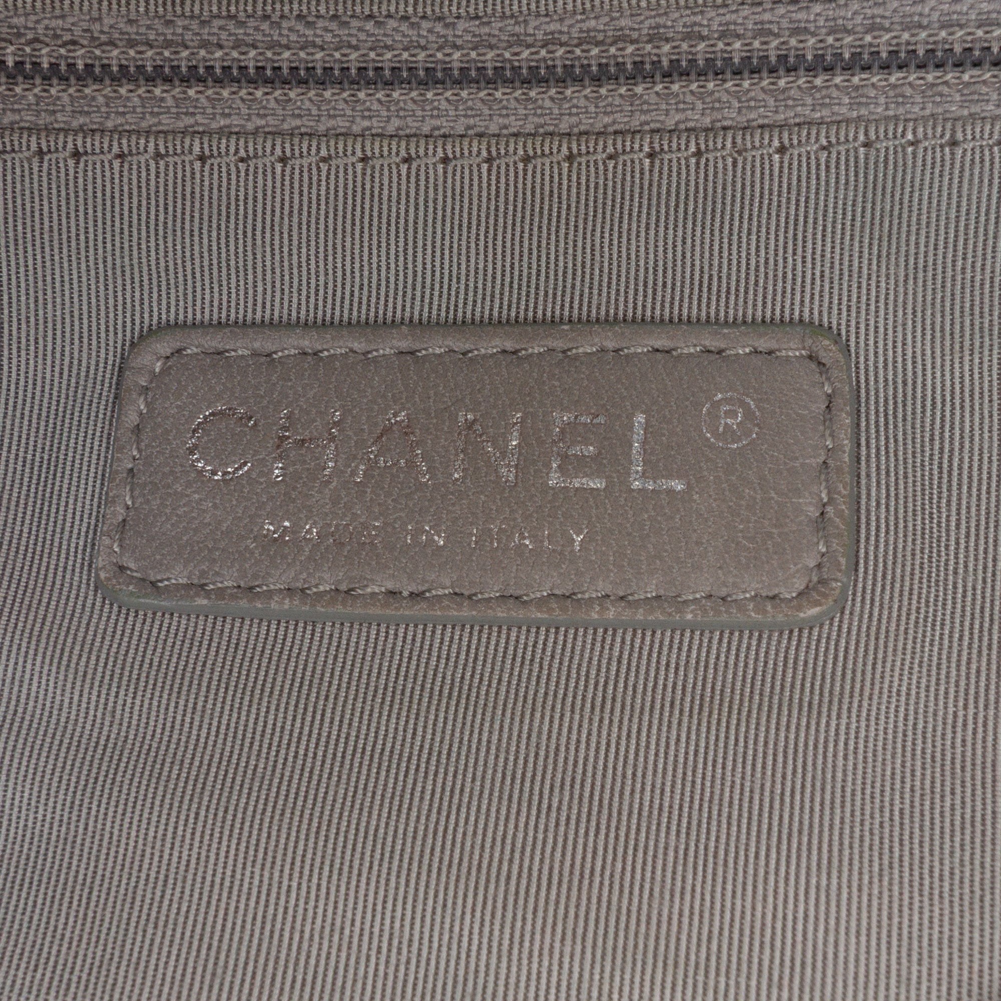CC Quilted Glazed Calfskin Portobello Tote