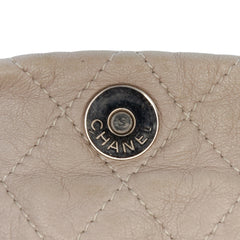 CC Quilted Glazed Calfskin Portobello Tote