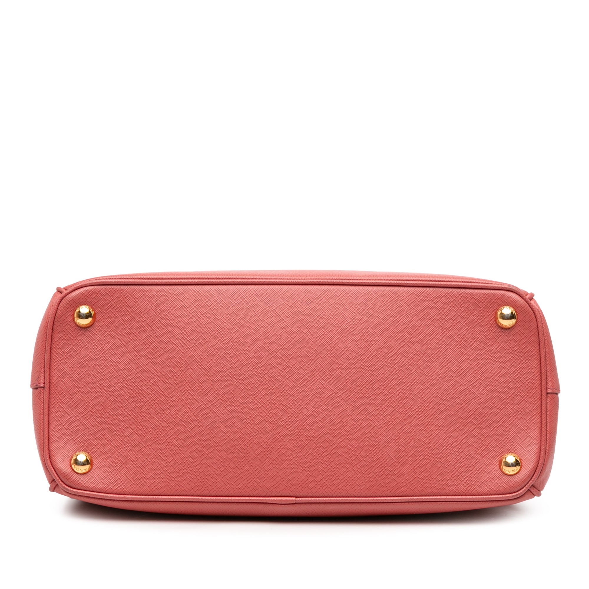 Small Saffiano Lux Galleria Double Zip Satchel