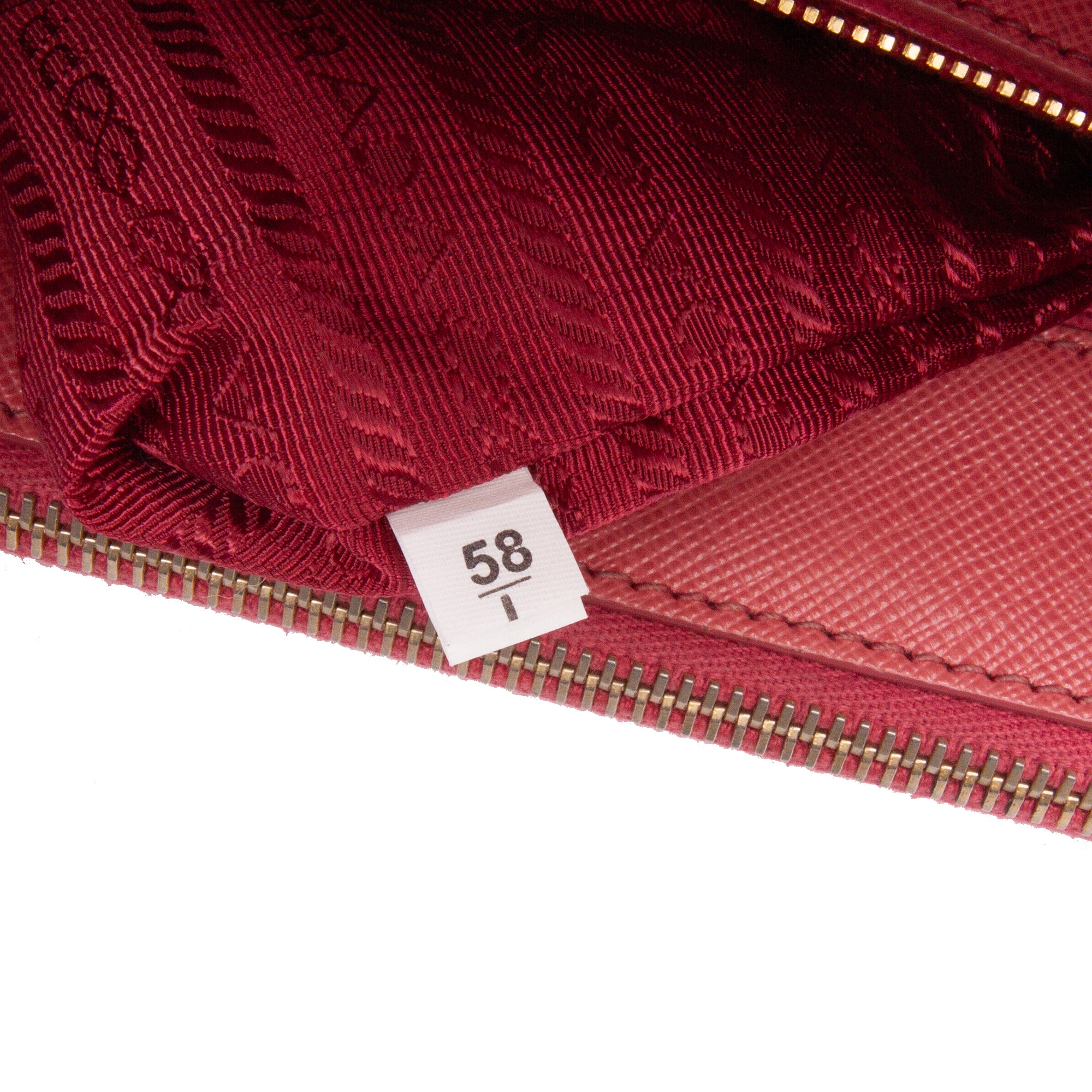 Small Saffiano Lux Galleria Double Zip Satchel