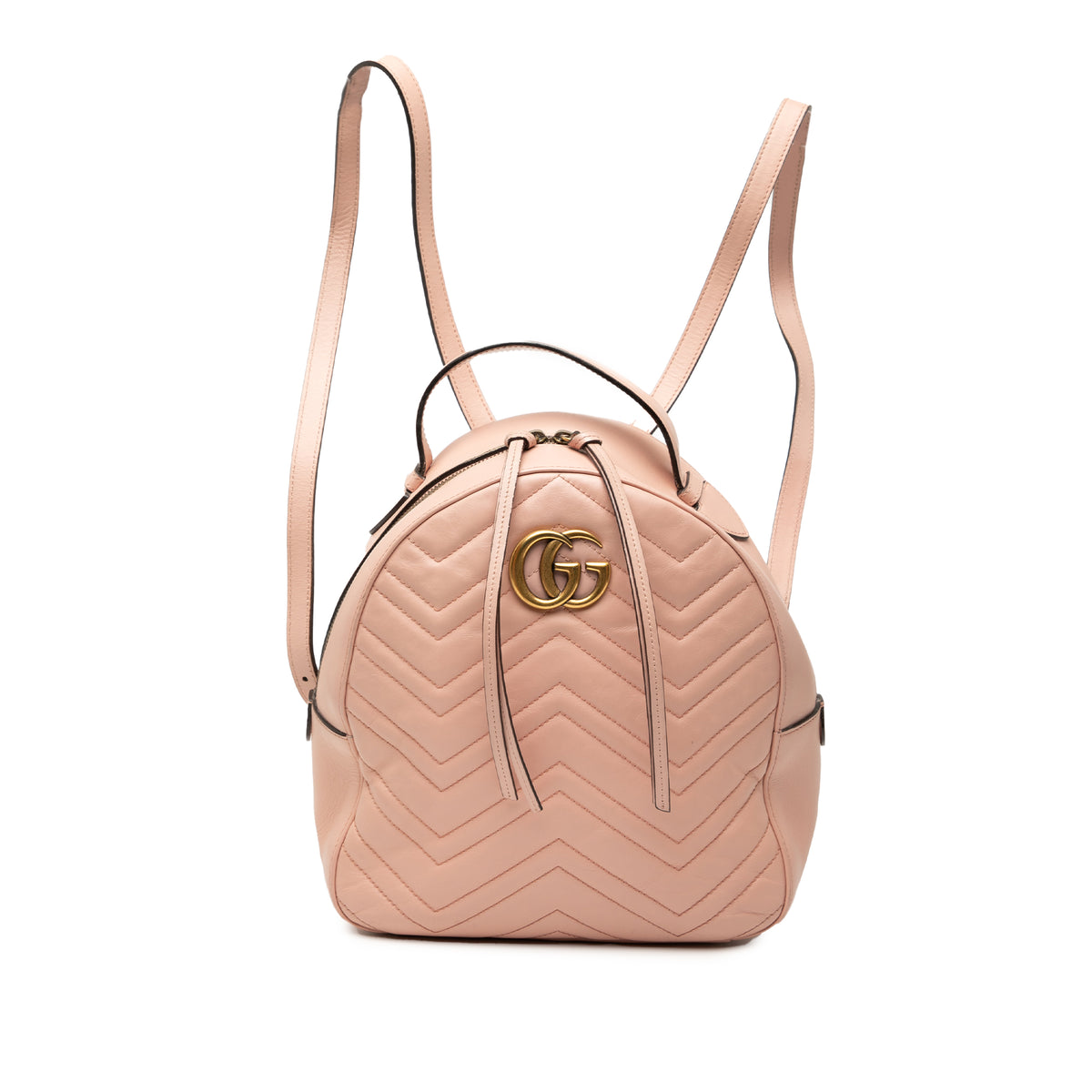 Small GG Marmont Matelasse Leather Backpack