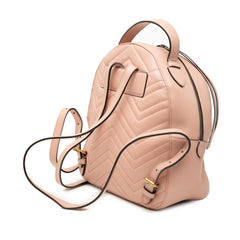 Small GG Marmont Matelasse Leather Backpack