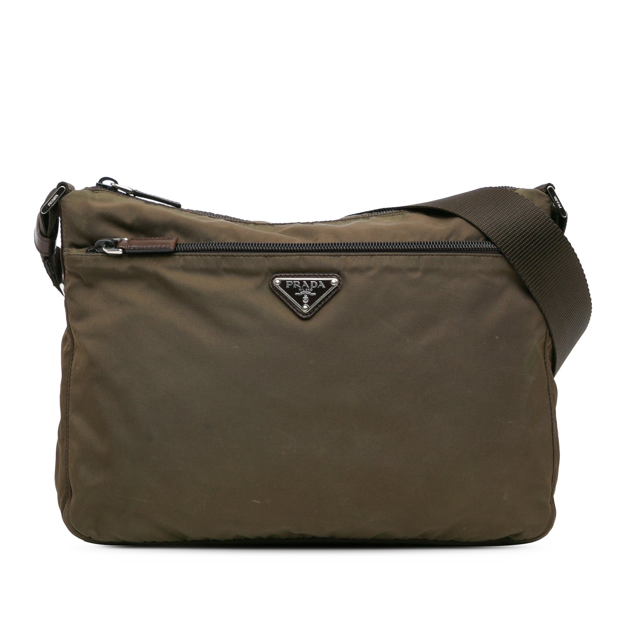 Tessuto Zip Top Crossbody