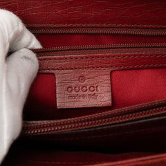 GG Canvas Bamboo Tote