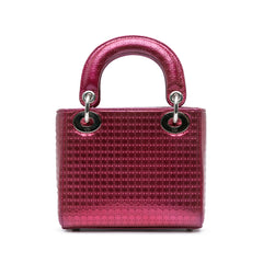 Mini Patent Microcannage Lady Dior