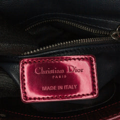 Mini Patent Microcannage Lady Dior