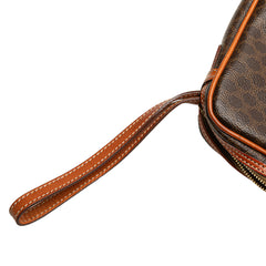 Macadam Coated Canvas Clutch