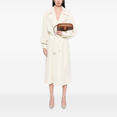 Macadam Coated Canvas Clutch