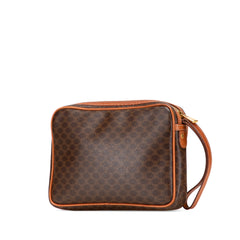Macadam Coated Canvas Clutch