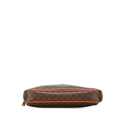 Macadam Coated Canvas Clutch