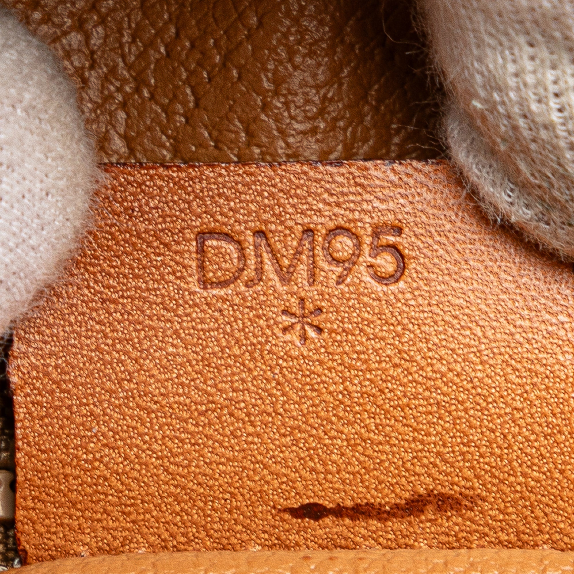 Macadam Coated Canvas Clutch