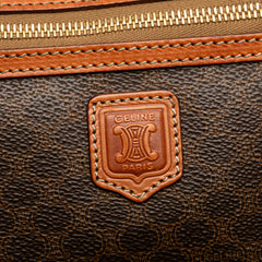 Macadam Coated Canvas Clutch