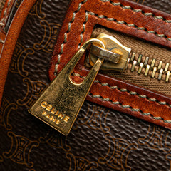 Macadam Coated Canvas Clutch