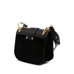 City Calf and Velvet Pionniere Crossbody