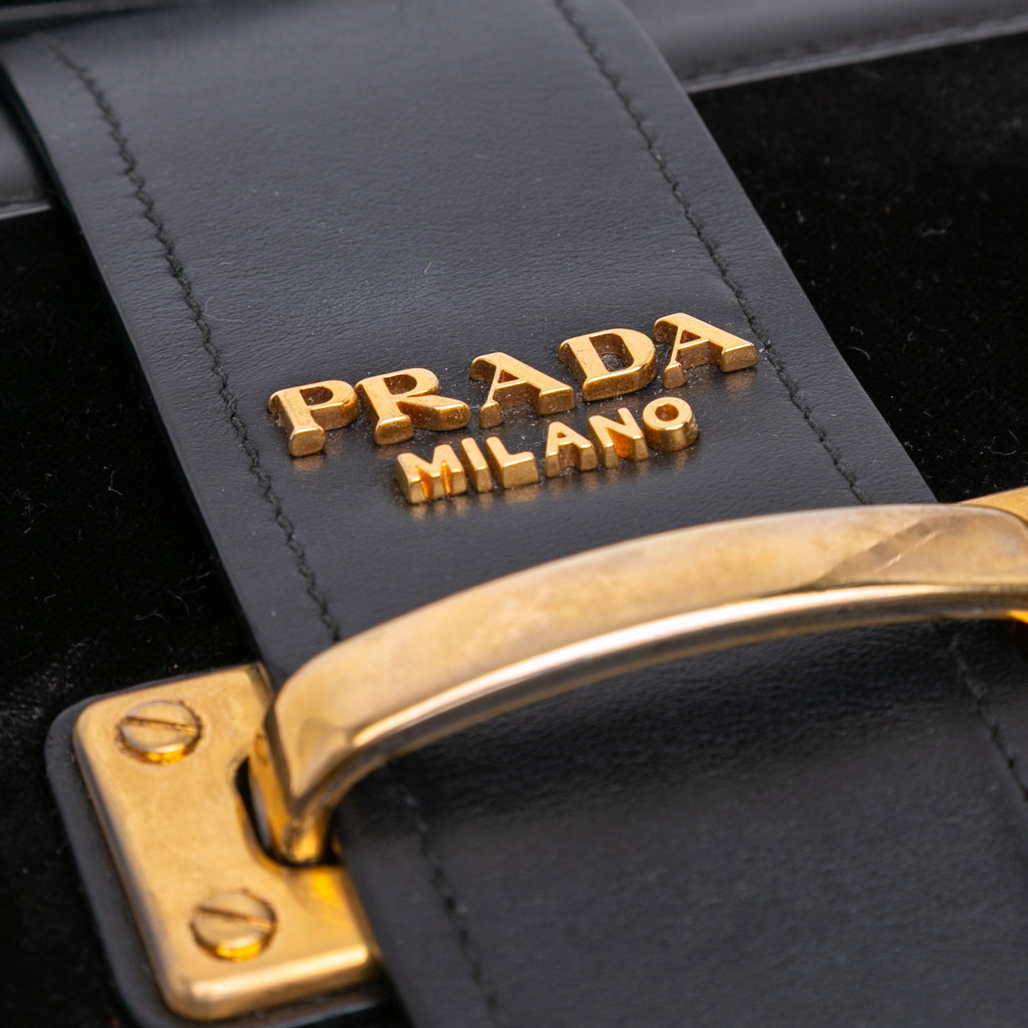 City Calf and Velvet Pionniere Crossbody