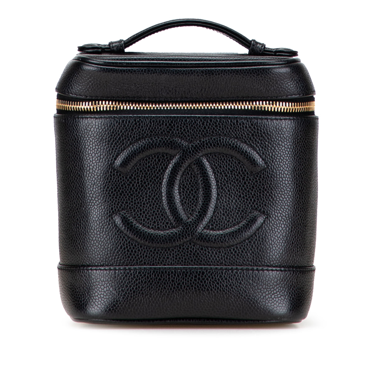 CC Caviar Vanity Bag