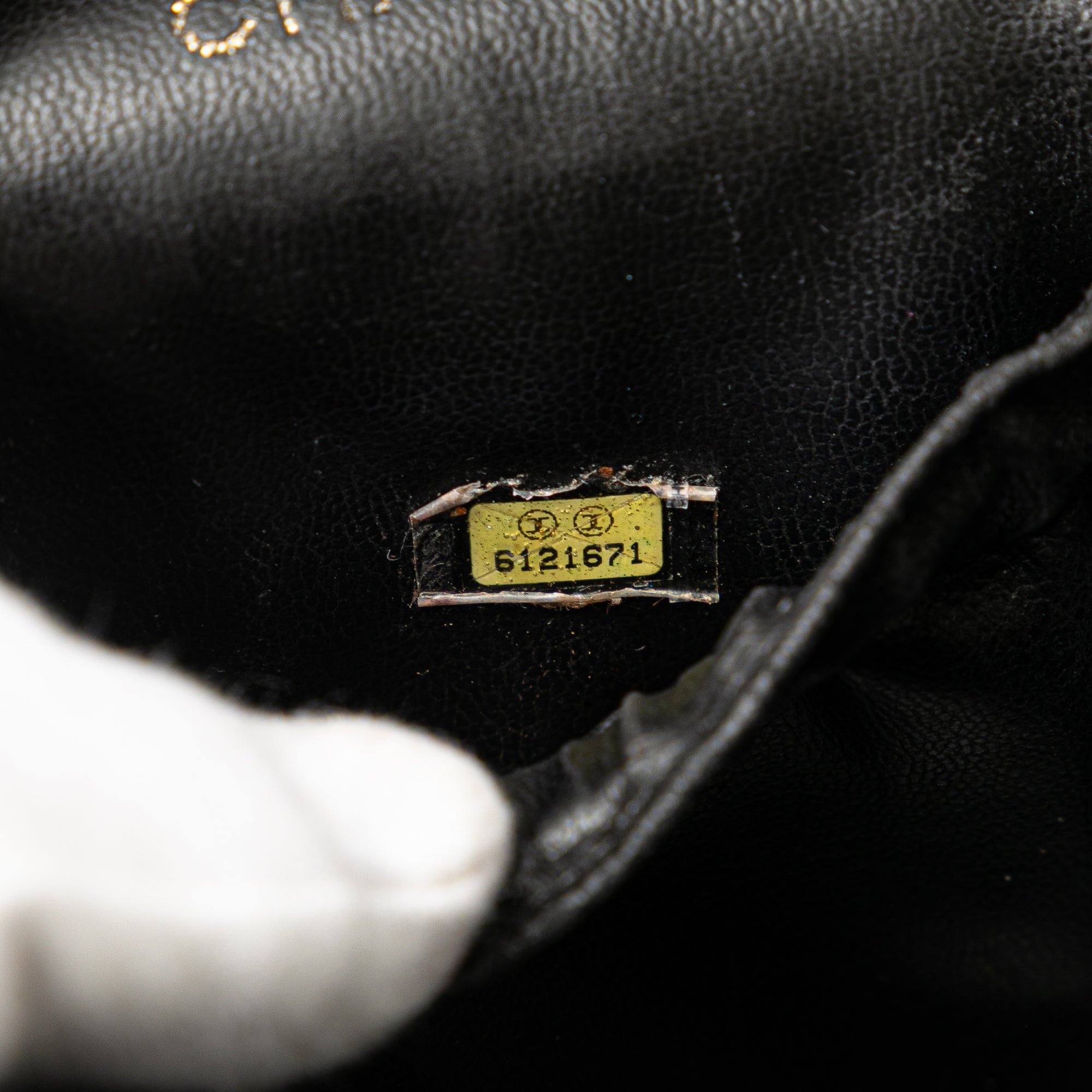 CC Caviar Vanity Bag