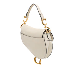 Mini Grained Calfskin Saddle Bag