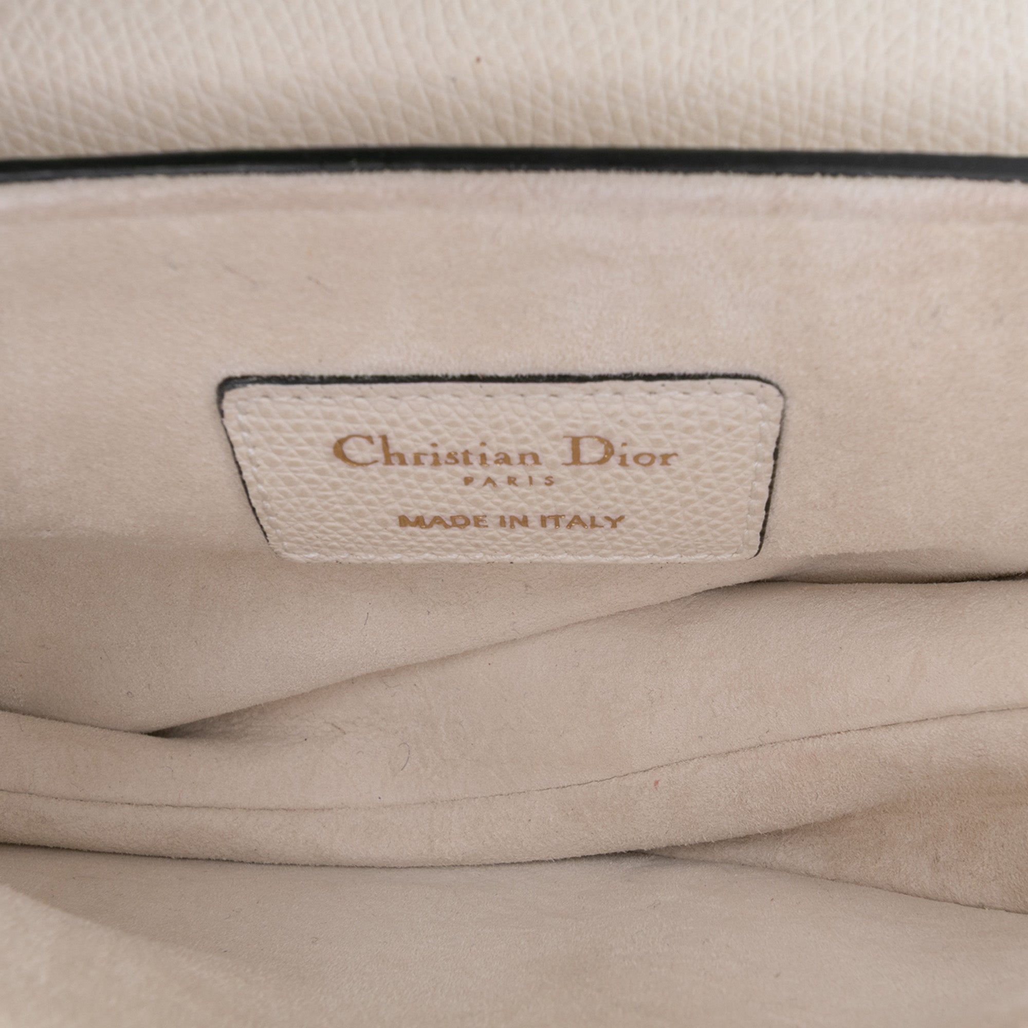 Mini Grained Calfskin Saddle Bag