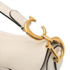 Mini Grained Calfskin Saddle Bag