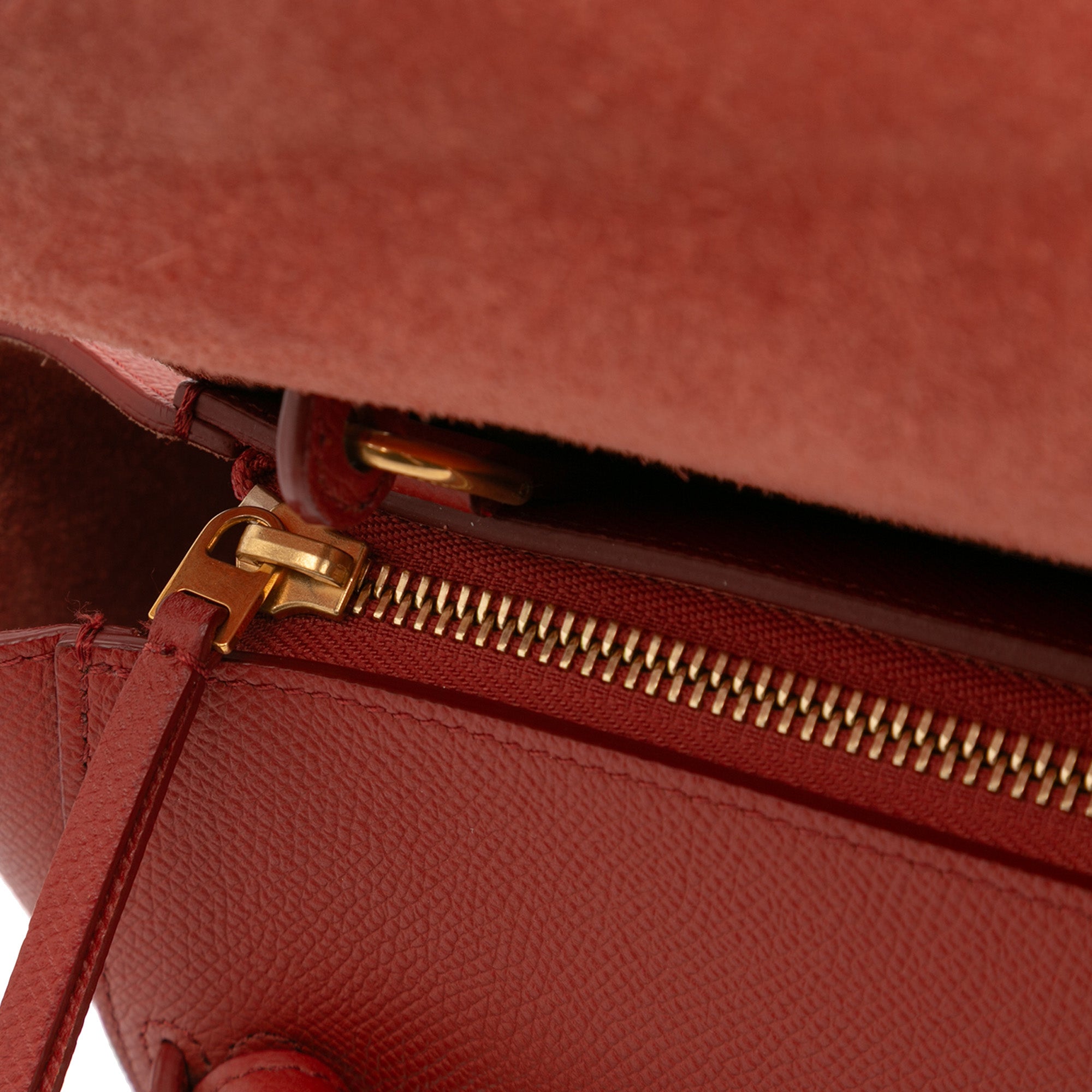 Nano Grained Calfskin Belt Bag
