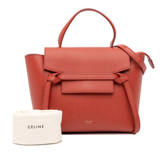 Nano Grained Calfskin Belt Bag