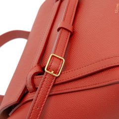 Nano Grained Calfskin Belt Bag