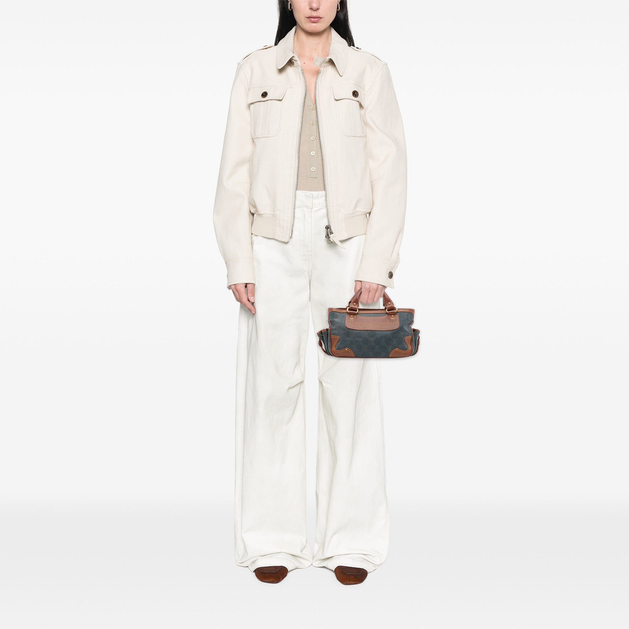 Macadam Denim Boogie Handbag