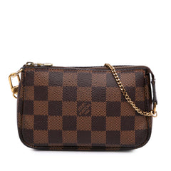 Damier Ebene Mini Pochette Accessoires