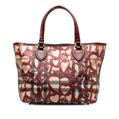 Super Nova Check Hearts Tote_2