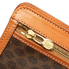 Macadam Coated Canvas Clutch