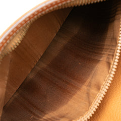 Macadam Coated Canvas Clutch