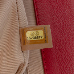 Quilted Caviar Expandable Zip Tote