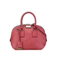 Orchard Embossed Leather Satchel