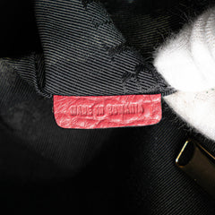 Orchard Embossed Leather Satchel