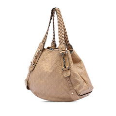 Guccissima Horsebit Pelham Shoulder Bag