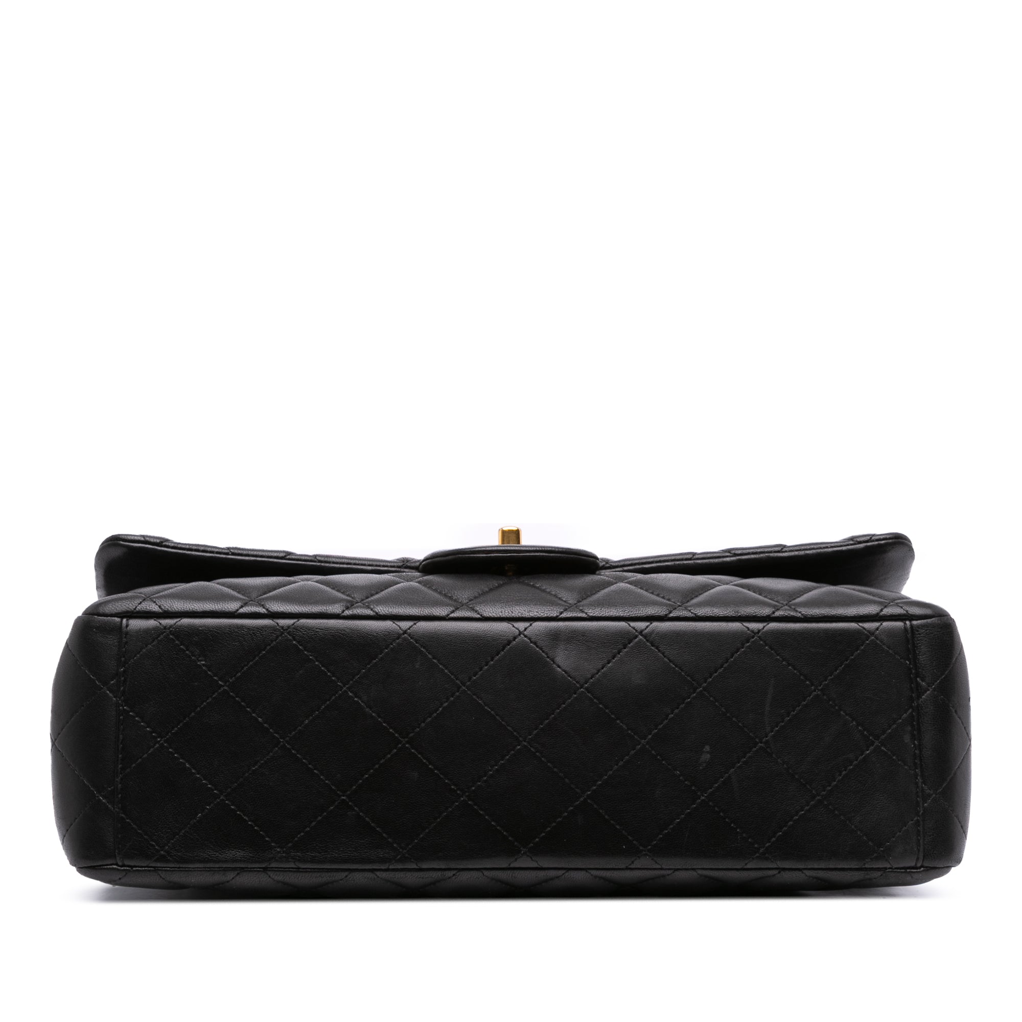 Maxi Classic Lambskin Double Flap