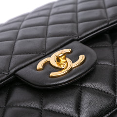 Maxi Classic Lambskin Double Flap