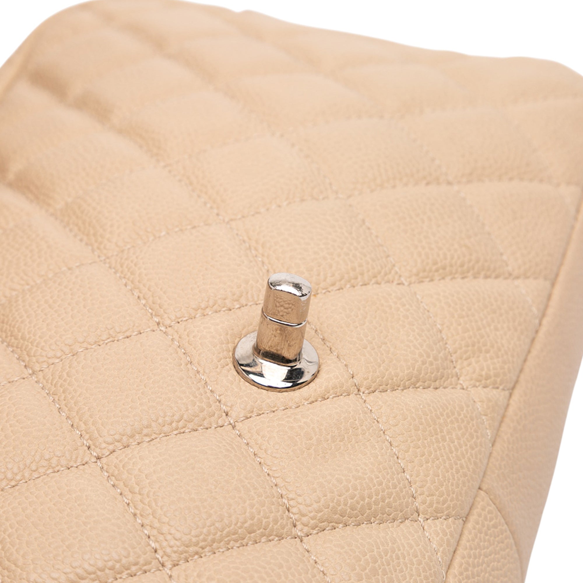 Jumbo Quilted Caviar Easy Flap