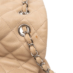 Jumbo Quilted Caviar Easy Flap